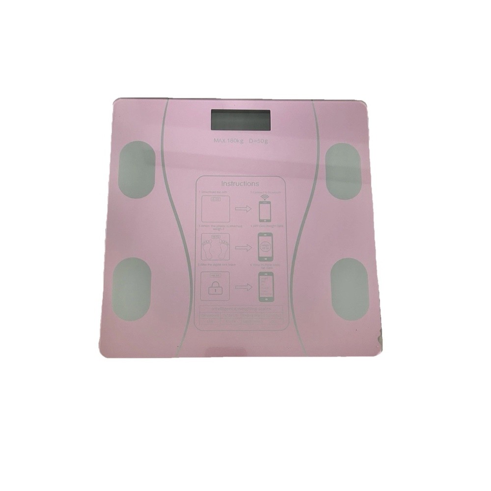 Healthy Weight Scale Tempered Glass holds  Max Weight 400lbs